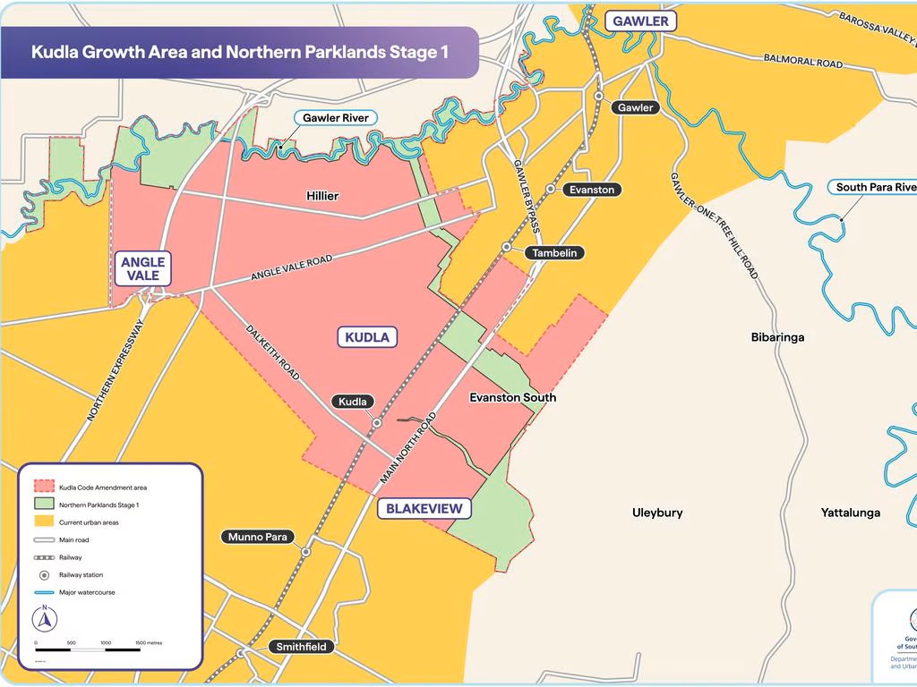 Map of Kudla Growth Area